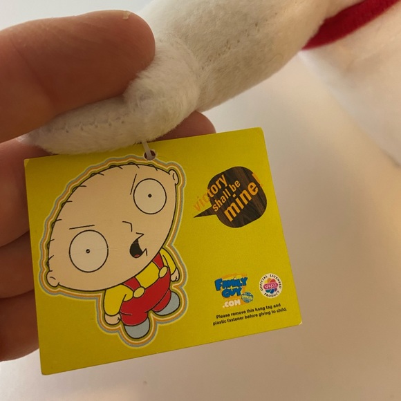 2005 Family Guy Brian Griffin Plush 10” NWT - Picture 4 of 6